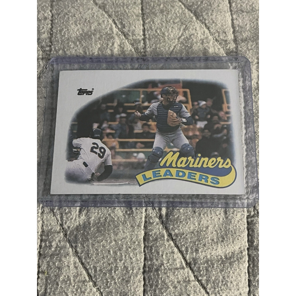 Mariners Leaders 1989 Topps Seattle Mariners Card 459
